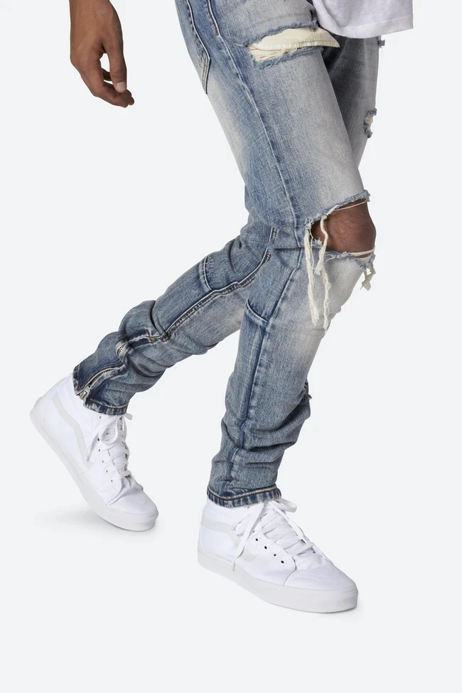 Джинсы мужские тощие с индивидуальным