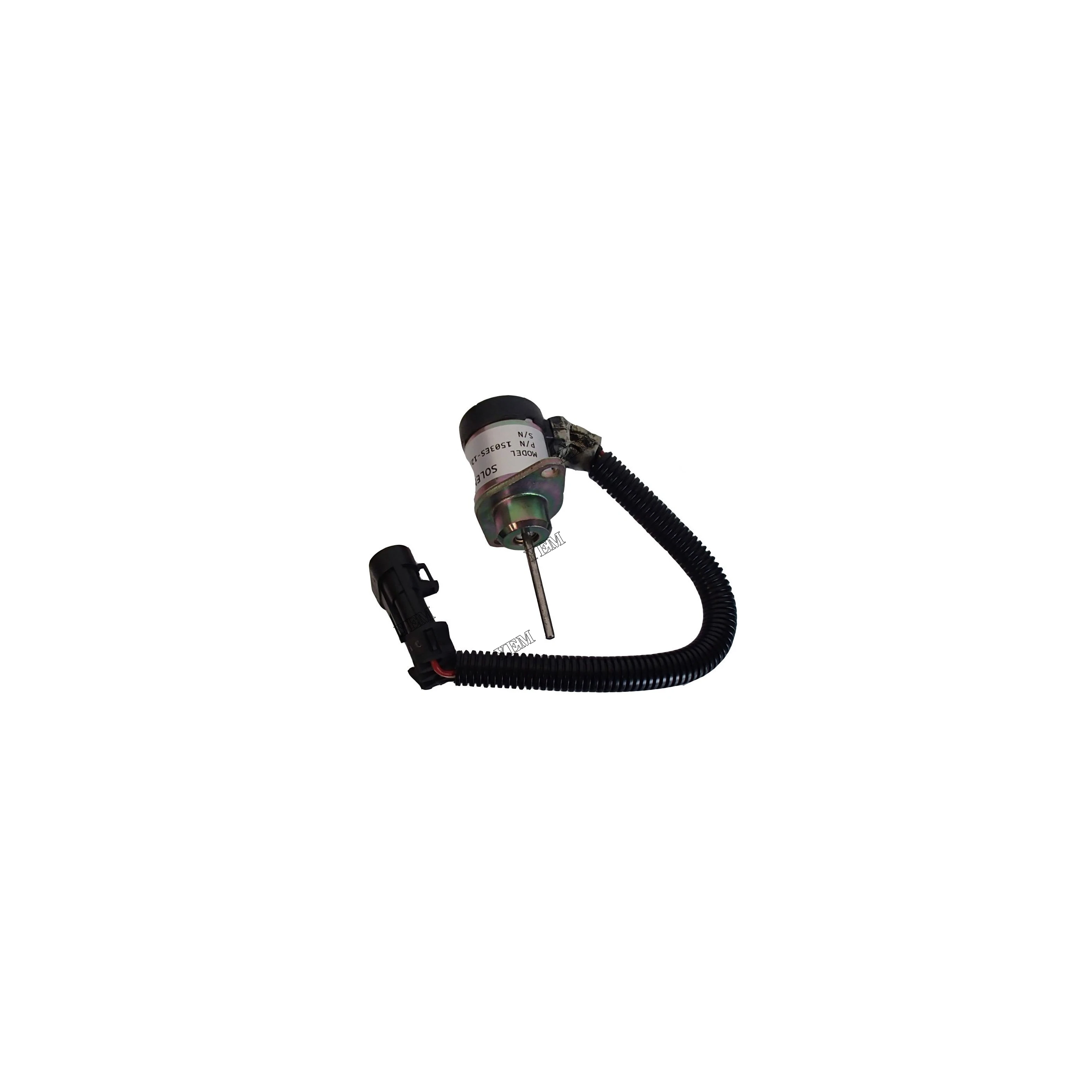 Kumar Bros USA Fuel Solenoid Fits for Bobcat S175 S185 V2203MDI 2003MDI V2403MDI Machinery Engine Spare Parts