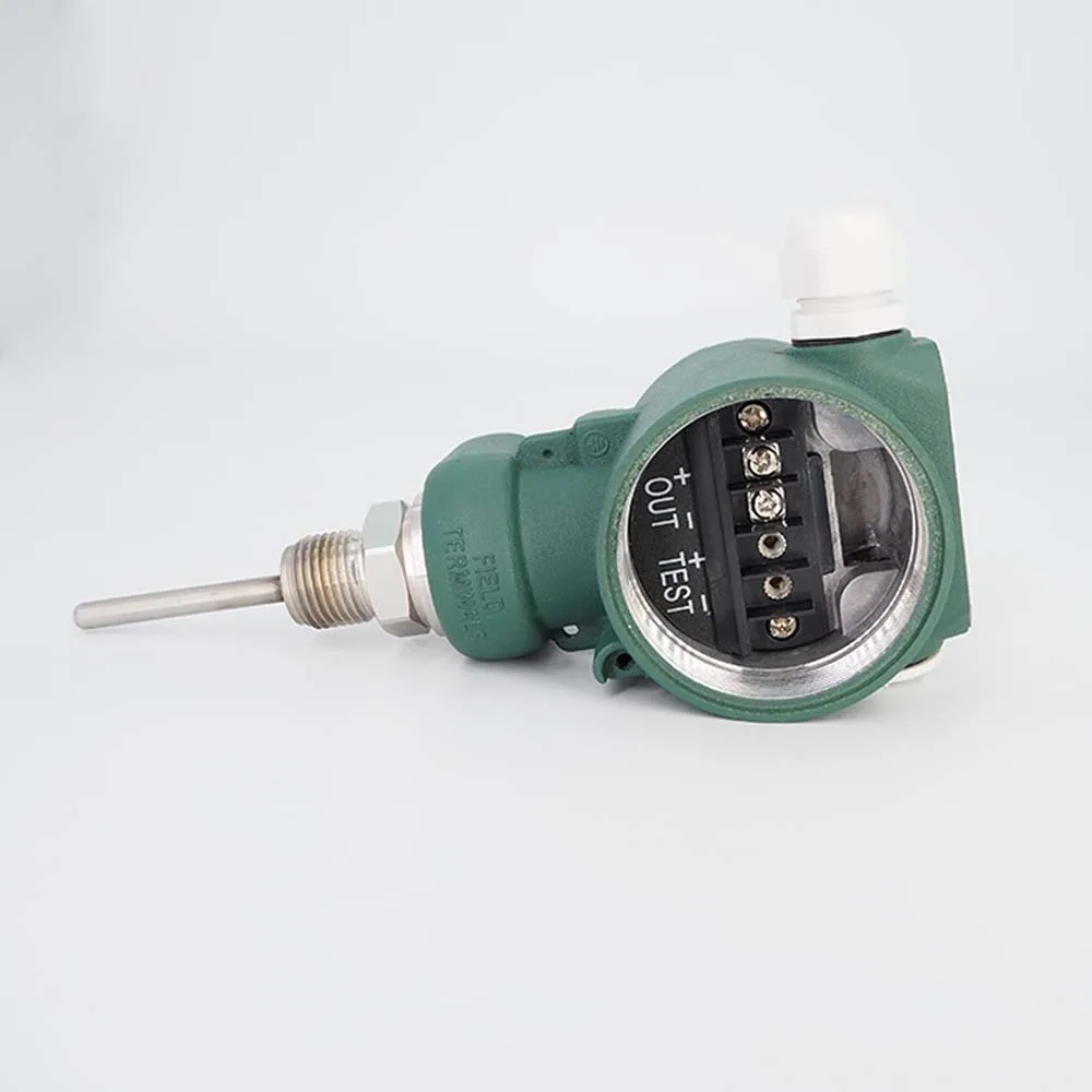 Digital Display Rtd Pt100 Explosion Proof Temperature Transmitter Fuel Oil Sensor 2088 Junction Box
