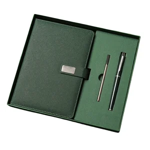 A2819 Custom Stationery A5 High-Grade Business Office Notebook Set with 100 Sheets  Journal Notebook Set