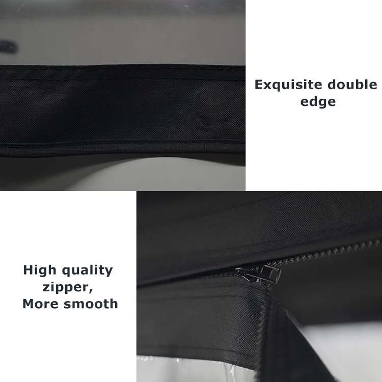 HOMFUL Aluminum Tube Boat Bimini Top Boat Canopy Bimini Top With PVC