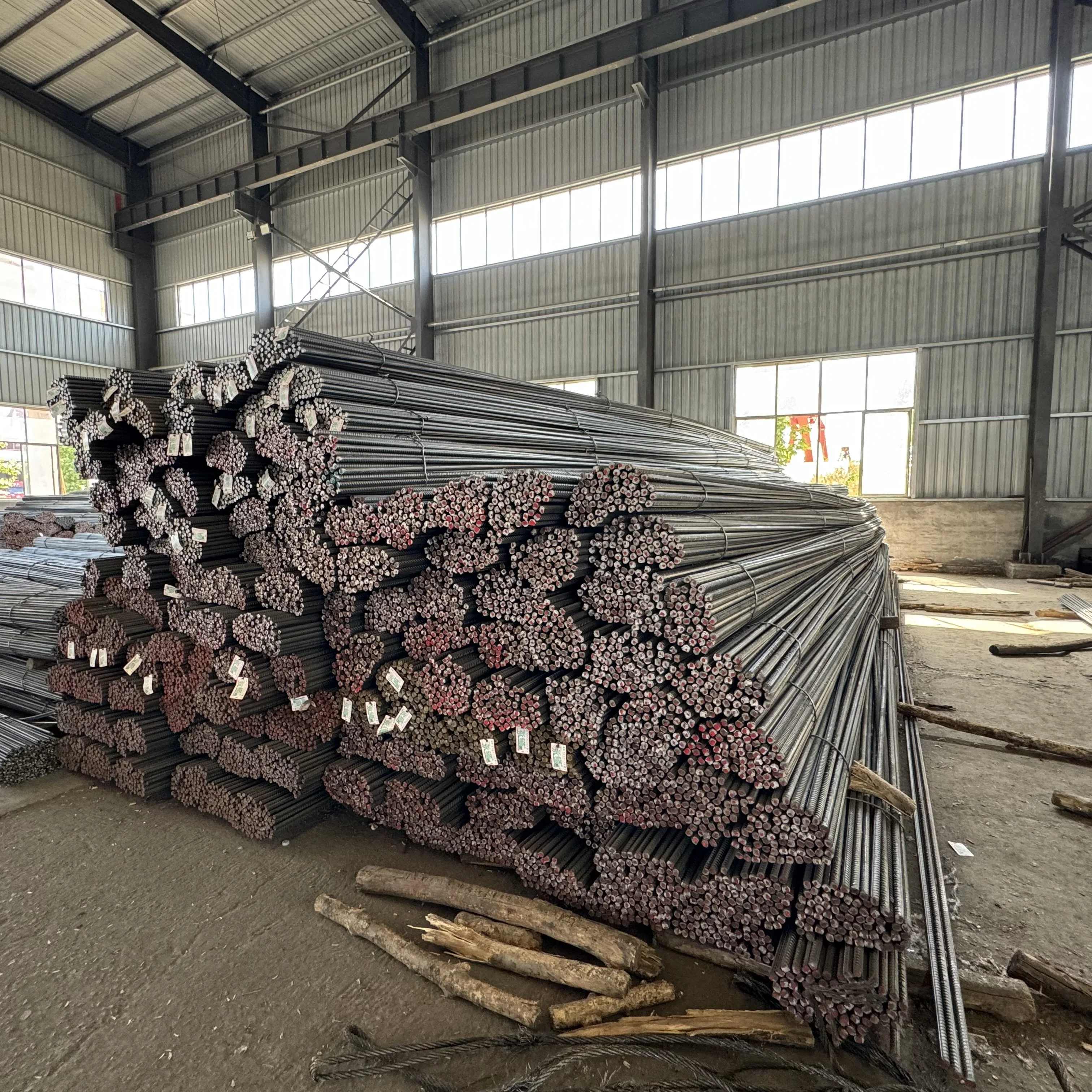 Barre D'acciaio Tondo Per Calcestruzzo – Diametro 10 Mm, Lunghezza 2000 Mm, Confezione Da 13 Pezzi, Per Armature E Fondazioni