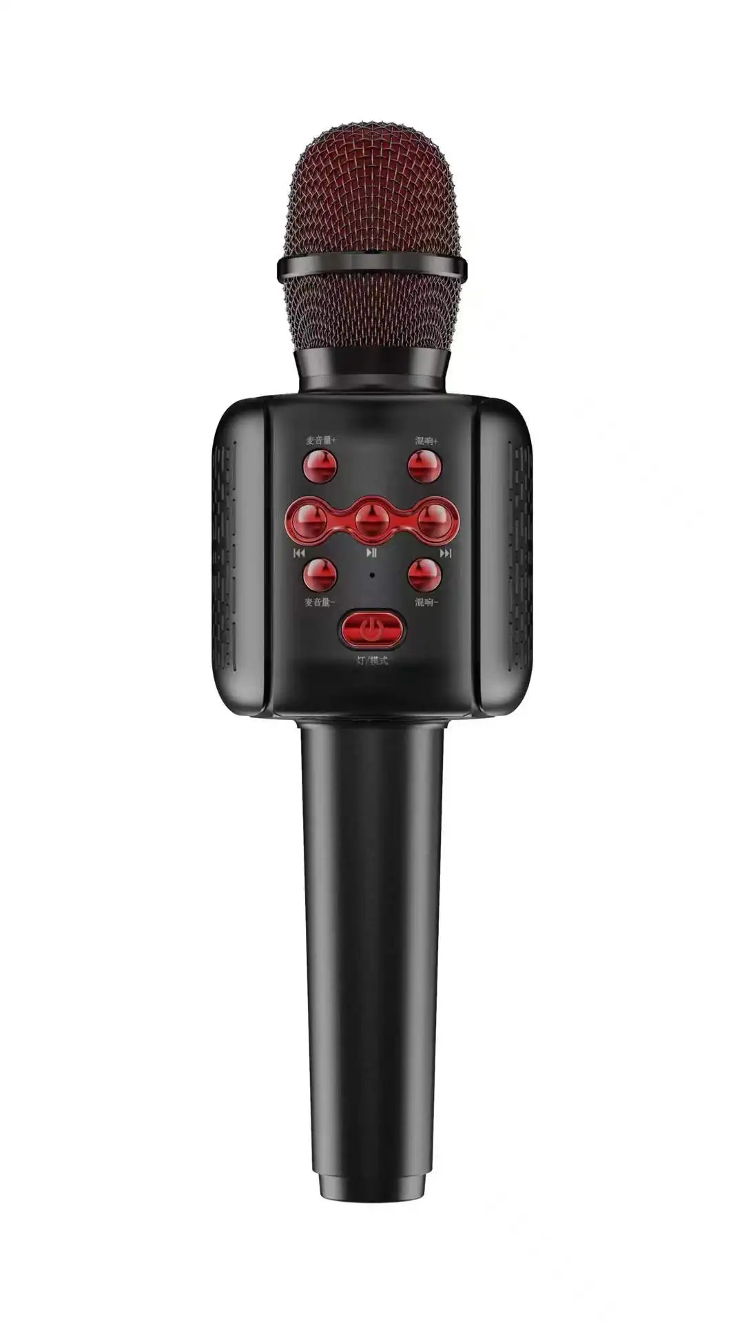 Mikrofon Handheld Bluetooth Wireless Karaoke Microphone Phone Player Mic  Speaker Record Music KTV Microfone for iPhone PC - China Bluetooth  Microphone and Karaoke Microphone price