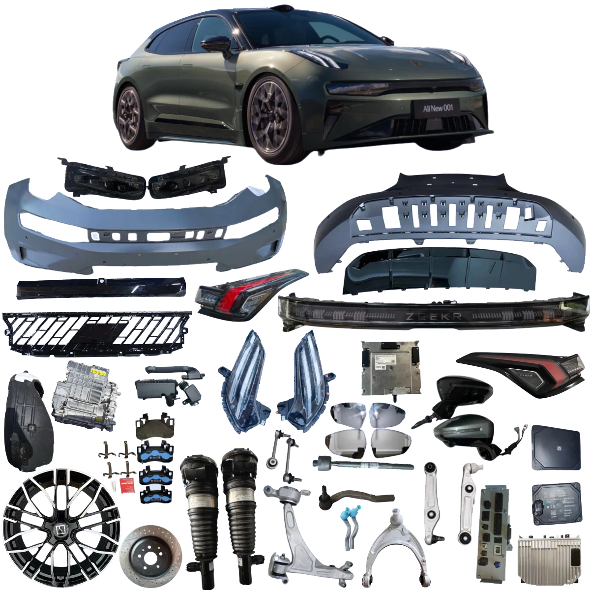 ZEEKR 001 Accessories & Spare Parts - High-Quality Solutions