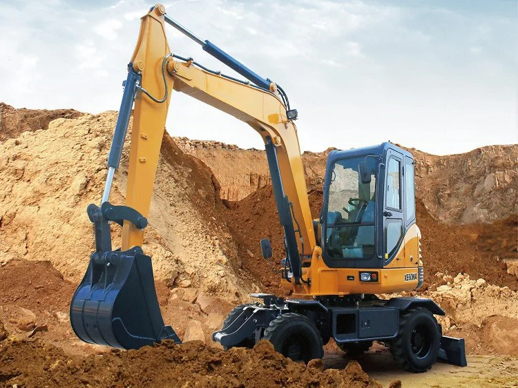 High Performance XE75WG 7 Ton Excavator with 0.23 Cubic Meter Bucket and Tools details