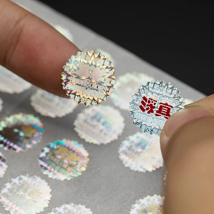 product custom small hologram sticker labels wholesale personalizados laser holographic adhesive stickers sheet-7