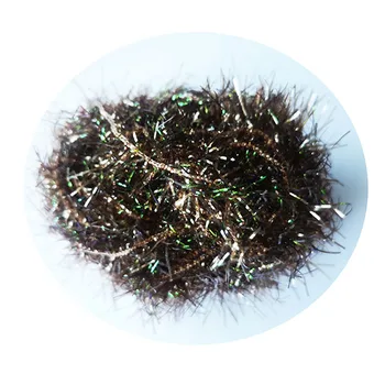 Pesca A Mosca Tinsel Ghiaccio Ciniglia Cristallo Flash Linea Di - Foto 9