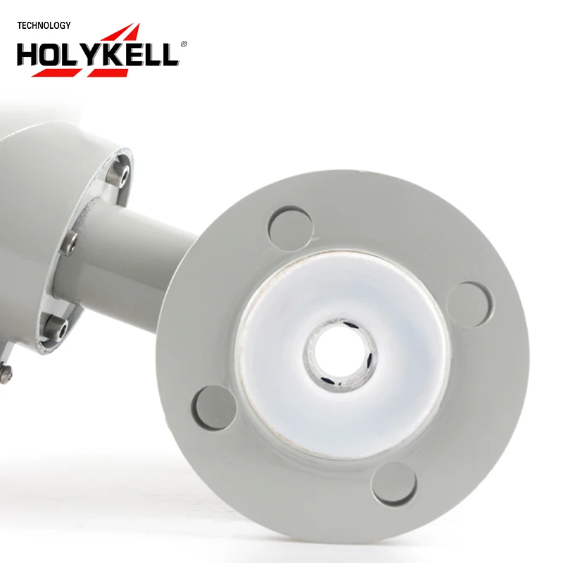 Holykell Drinking Water Flow Measuring Instruments Magnetic Flange Water Flow Meter 6 Inches