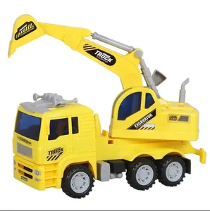 ITTL Electronic Construction Toy Set for Kids-Educational Building Block Truck Assembly Take-Apart Plastic Transportation Theme