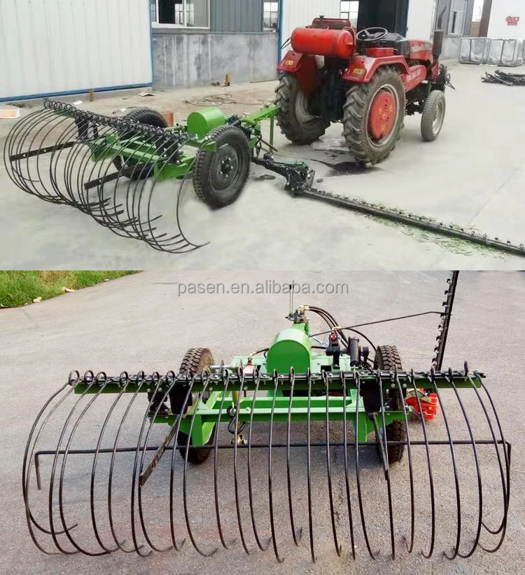 Fast Speed hay Rake Machine Grass Mowing Raking Machine hay Raking Machine for Sale
