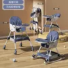 Reclining barbie dining chair rocking horse blue