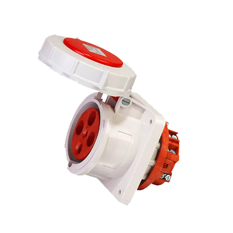 European 2P IP67 Waterproof Socket 16a Industrial Schuko Socket Waterproof Industrial Socket