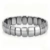 #8Negro 13x8mm medio rostro de doble agujero