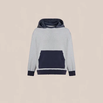 Fleece Solid Oversized Hooded Pullover Tracksuits for Men Puff Printed Hoodies Two-Piece Sweatpants Set for Autumn Hoodies
