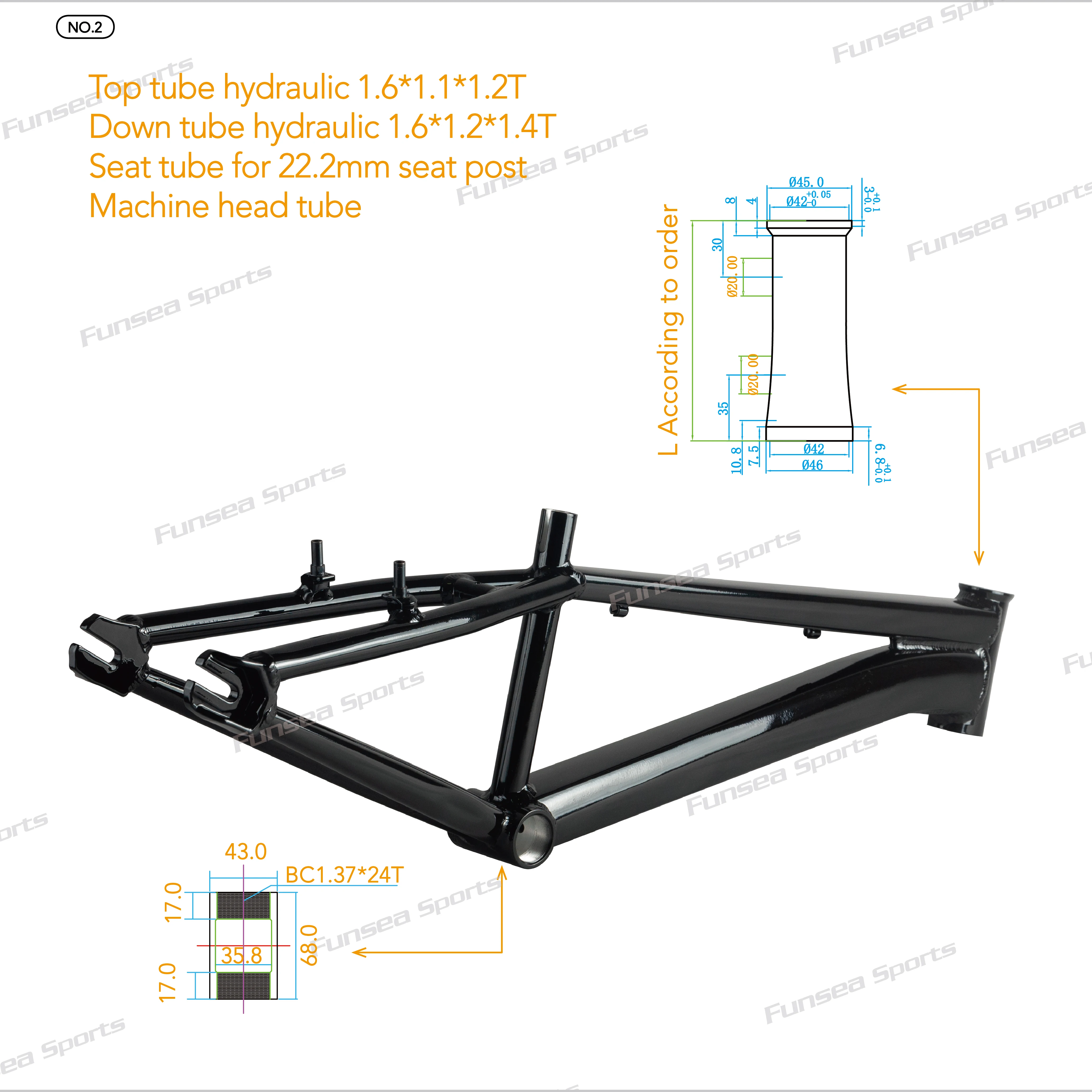 Funsea Bike Racing Bmx Bicycle Stunt Sport Bicicleta Cycling Adult Kids