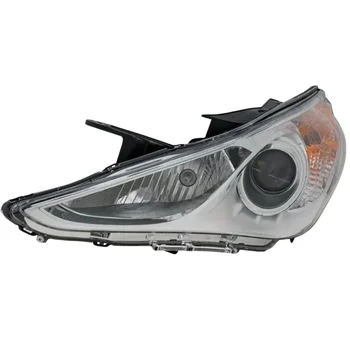 Headlight Head Lamp For Hyundai Sonata 2011 2012 2013 2014 CAPA Clear Lens Headlamp Front Light HY2502159 92101-3Q000