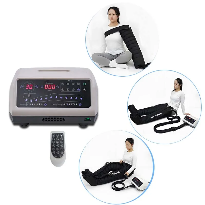 home use lymphatic drainage 12 chamber air pressotherapy body massager-0
