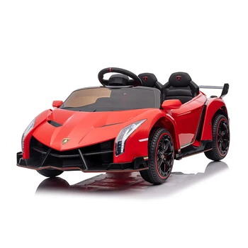 ライセンス付き Lamborghini Veneno 12V 乗用スポーツカー 子供用 2シート