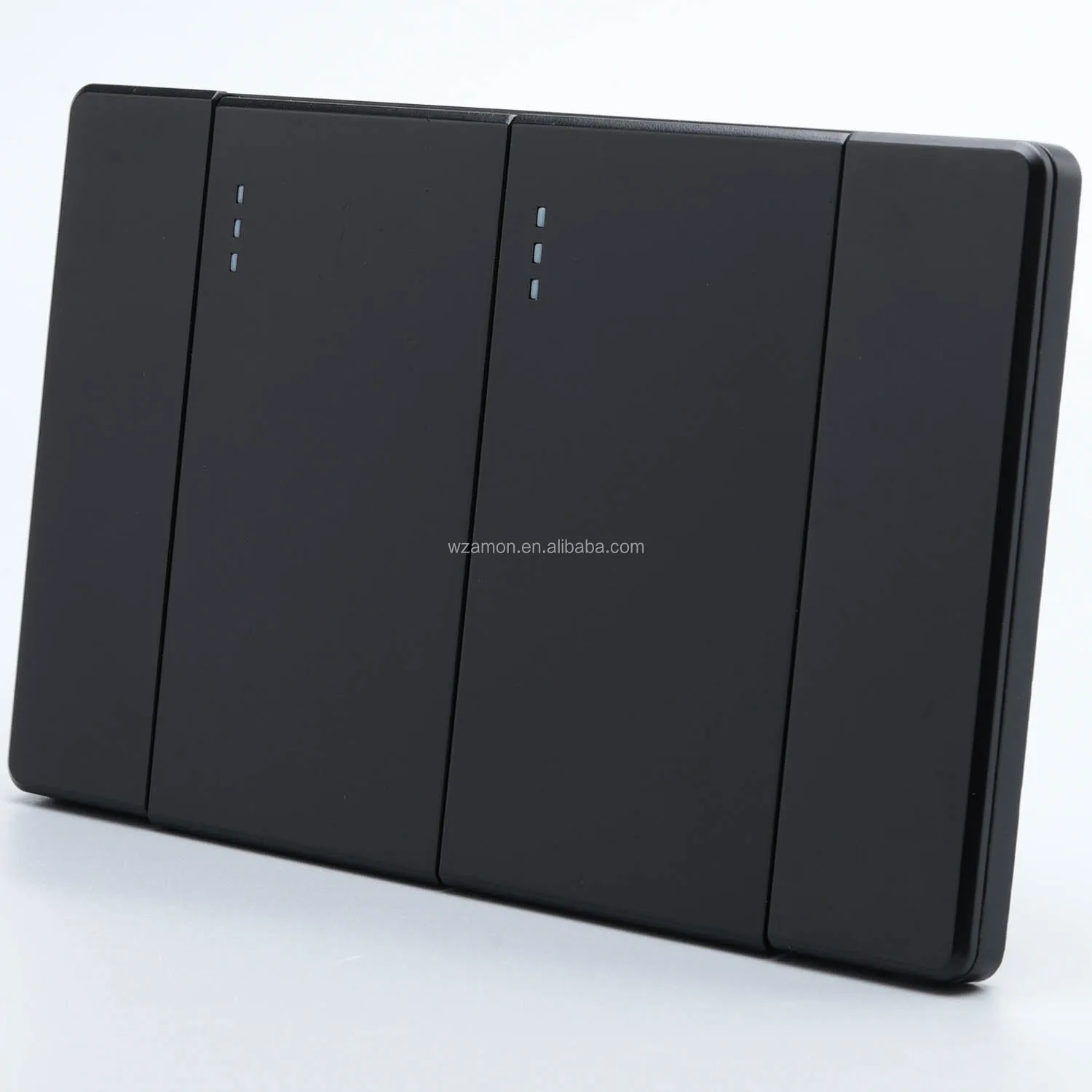 Apagadores Modernos Interruptor Modernos Con Luz  Apagadores De Pared Negros Wal Light Switch Slim Super Thin Ultrathin