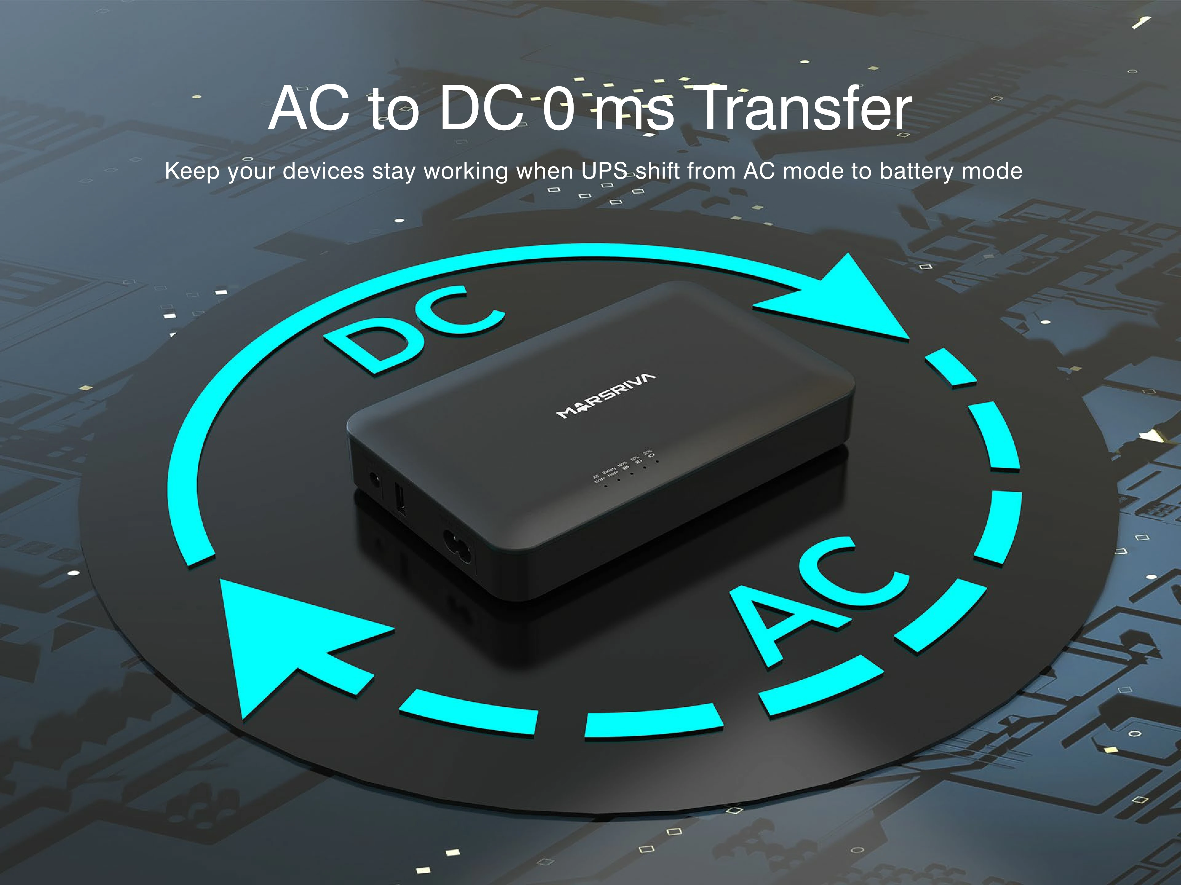 Marsriva 5v 9v 12v 16000mah 30w Mini Ups Dc For Wifi Router Modem Buy 5v 9v 12v Mini Dc Ups 8893