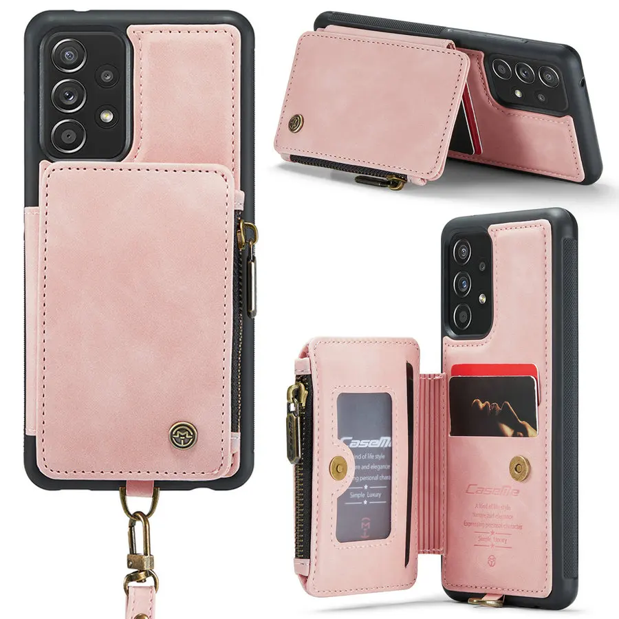 CaseMe Samsung Galaxy A54 5G Magnetic Detachable Leather