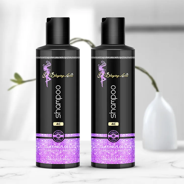 Produk Rambut Organik Sampo dan Kondisioner Amerika Afrika untuk Kondisi  Kulit Kepala dan Kontrol Mengeriting