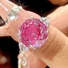 Rose red ring