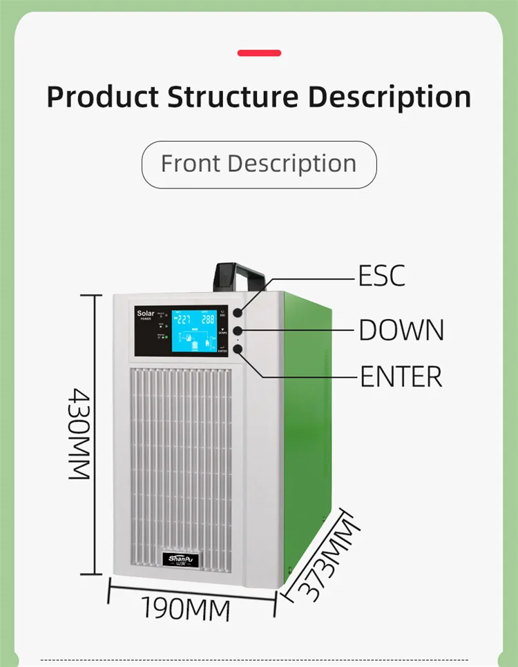 Solar Multifunctional UPS 1500W 1280WH Power Supply Outdoor Portable Lithium Power Station