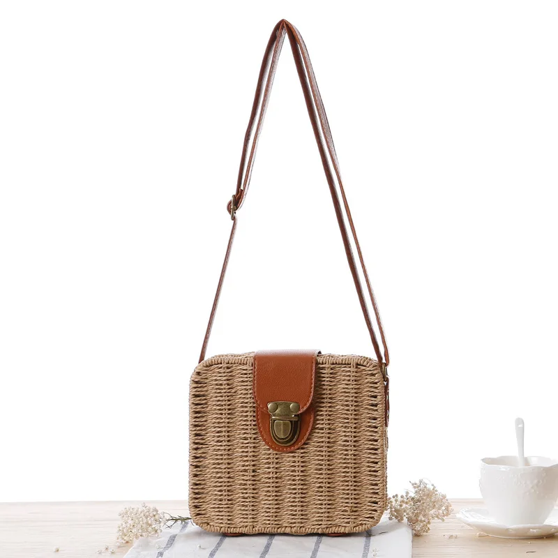 Indonesia Rattan Small Woven Bags Designer Mini Bags