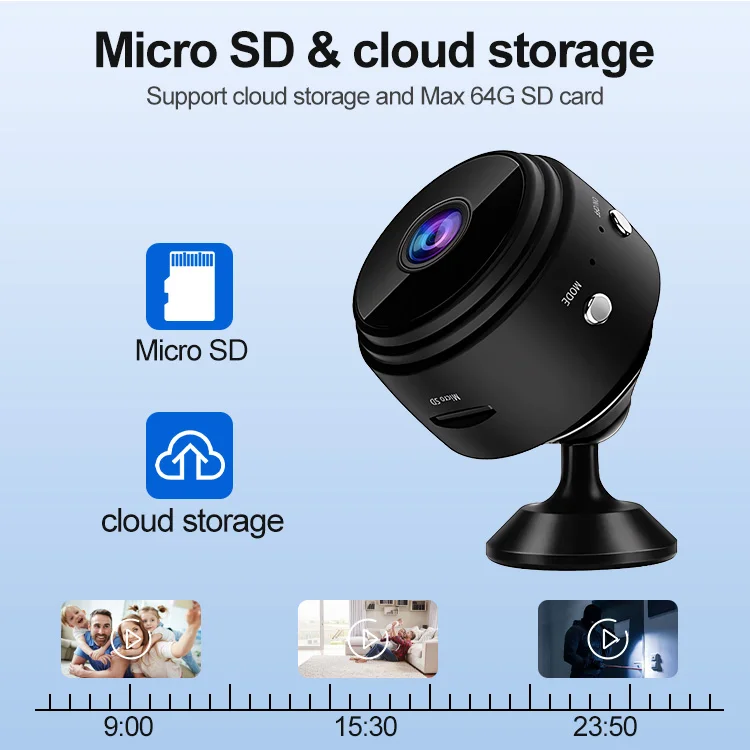 Cctv System Ip Camera With Cloud Recording High Quality Wifi