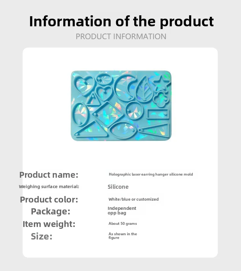 Environmentally Friendly Silicone Mold Keychain Earrings Ear Pendants Drop Earrings Wind Chimes Silicone Molds manufacture