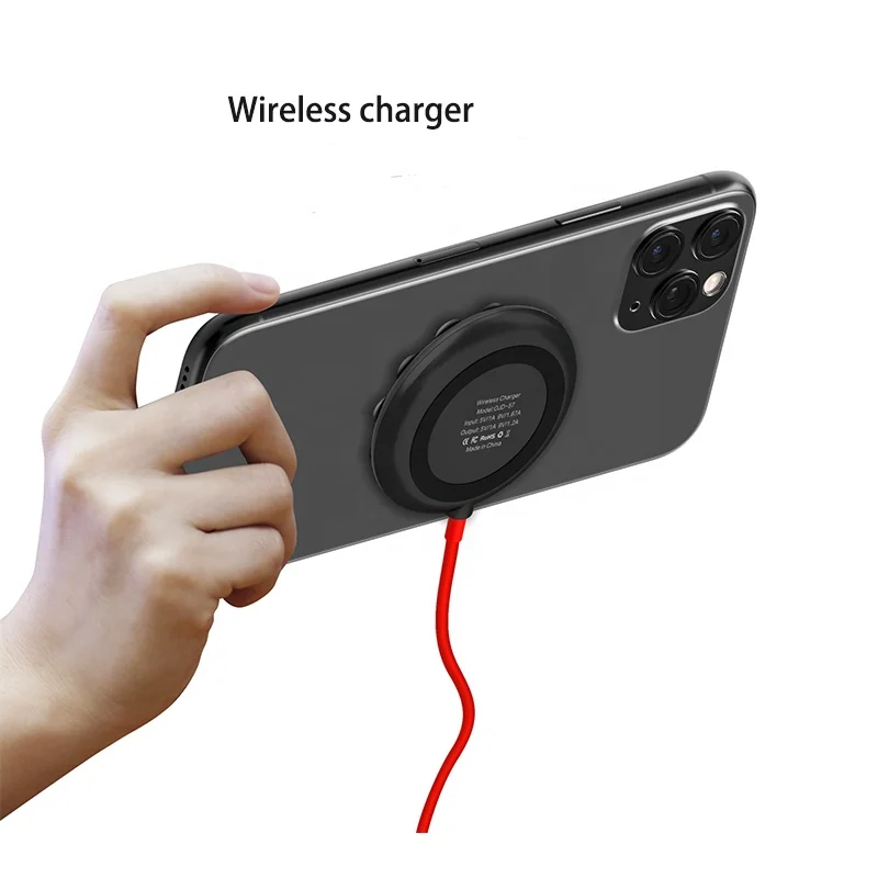 Новое поступление 2020, беспроводное зарядное устройство для мини-смартфона 10 Вт, внешний аккумулятор для мобильного телефона, быстрая Беспроводная зарядка с 19 втулками, Пользовательский логотип