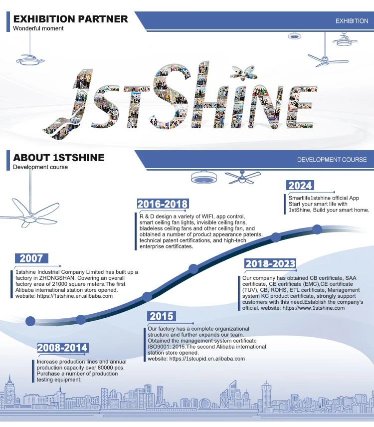 Ceiling Fans, 1stshine, 65, Metal - detail 18
