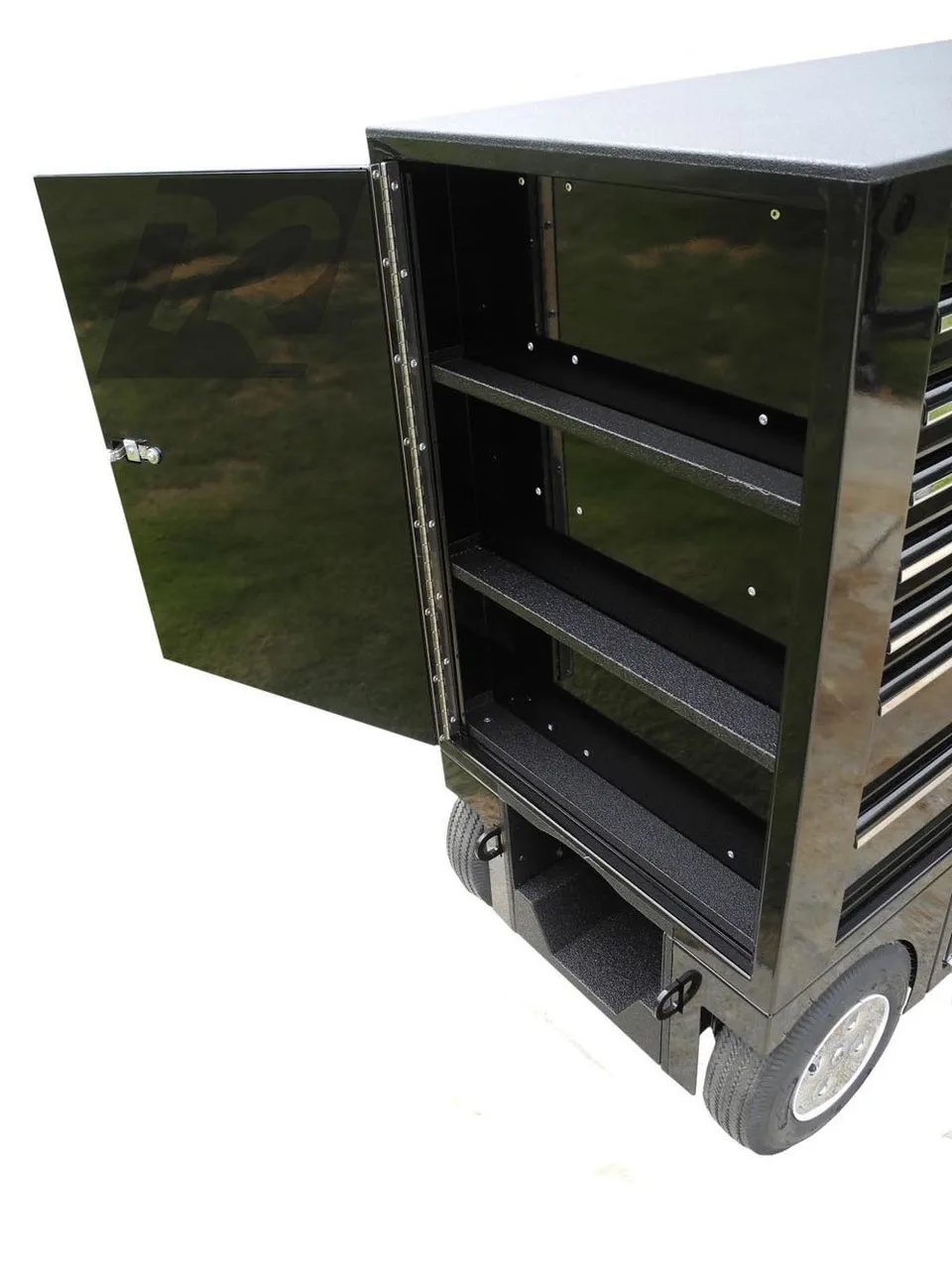 Small Automobile Metal Workbench Portable Tool Trolley Storage Cabinet Pitbox With 8 Drawers Ultimate