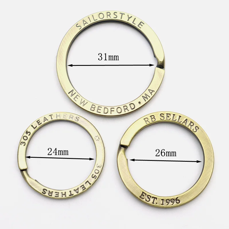 Shop Our Keychain Key Ring Accessories - Custom & Durable