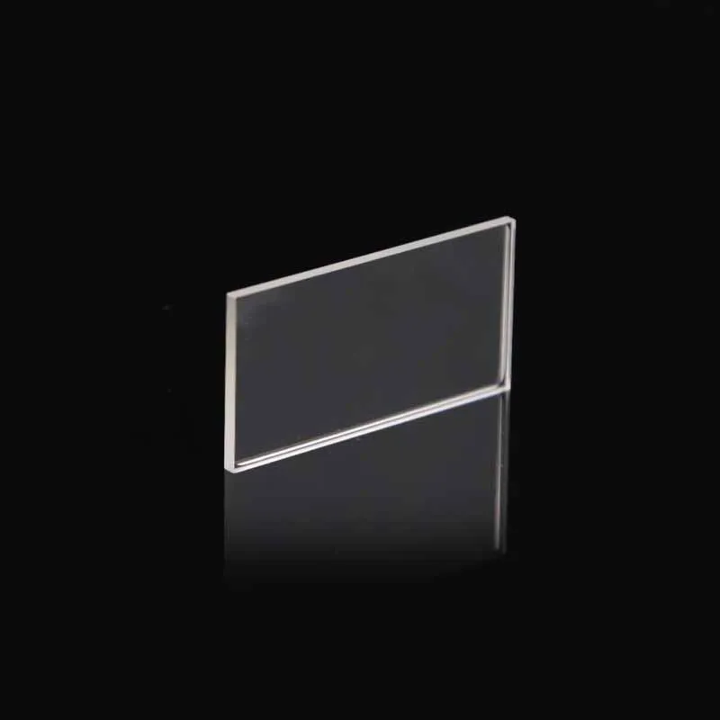 custom Optical Round Square Sapphire Glass Window 0.5-200mm IR Optical Sapphire Window factory