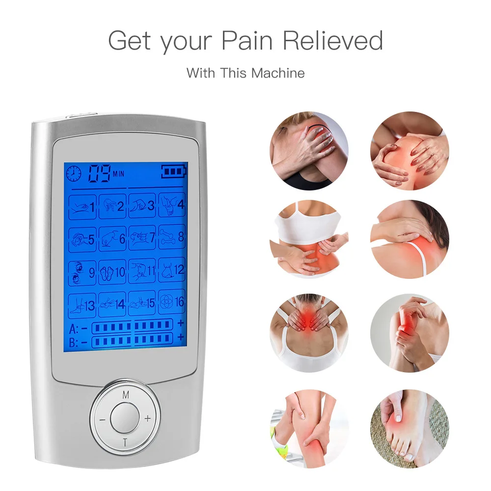 Smart Health 16 Mode Digital Electronic Pulse Massager Muscle