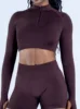 Deep Mocha Brown Top