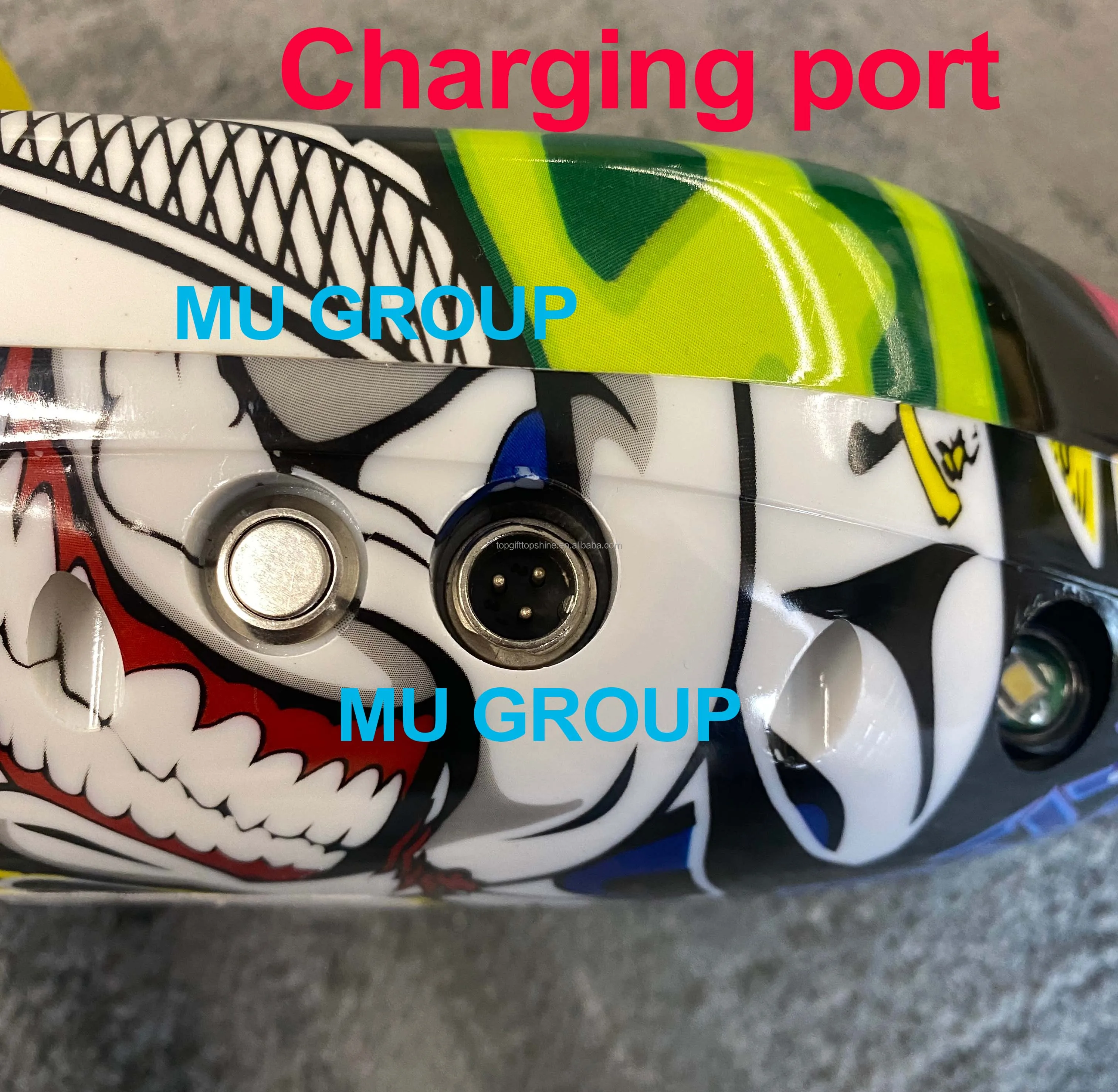 Горячая распродажа! 6 5 дюймов профессиональный Bluetooth долгое время работы от батареи балансируя вагонетки с противовесом Электрический Скутер