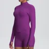Purple  jacket+shorts