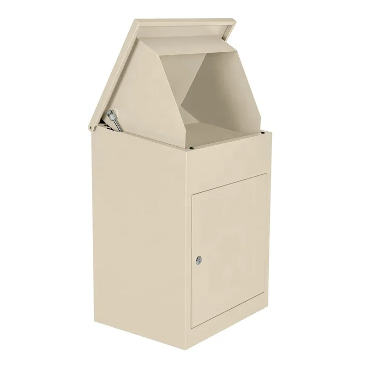 Secure Mailboxes Delivery Box Metal Apartment Building Mailbox Outdoor Letter Box for Newspaper
