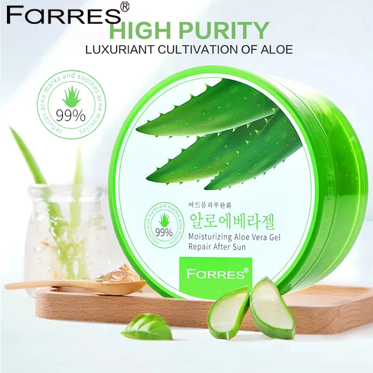 Собственная торговая марка, оптовая продажа, натуральный экстракт геля алоэ вера 24 часа, Восстанавливающий увлажняющий Восстанавливающий лист, маска для лица