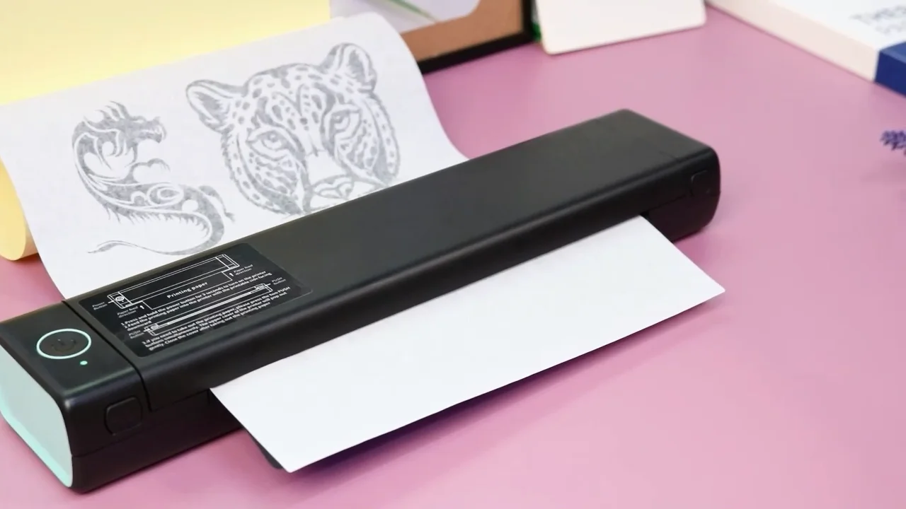M08f Tattoo Stencil Thermal Printer Easy To Use Specially Designed For