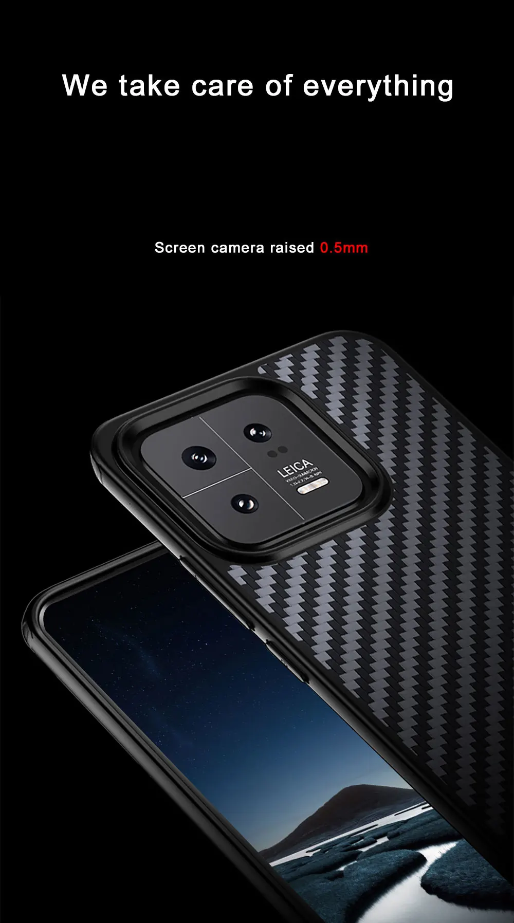 Light Weight Tough Impact-resistant Protective Shell Case Aramid Fiber Scratch-resistant Cover for Xiaomi 13 manufacture