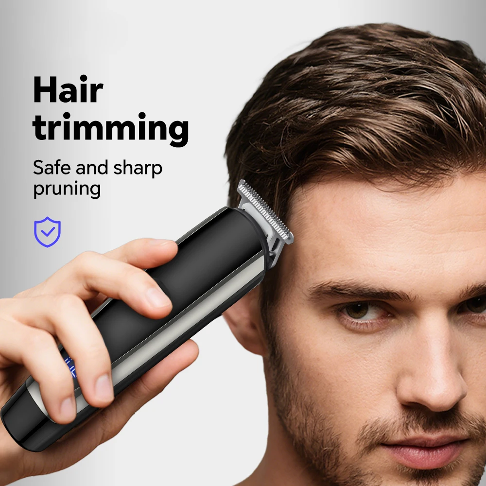 Hot Selling Rechargeable Electric Hair for Clipper Set Multi-Functional Push Shear Stainless Steel Blade for Household Hotel Use supplier