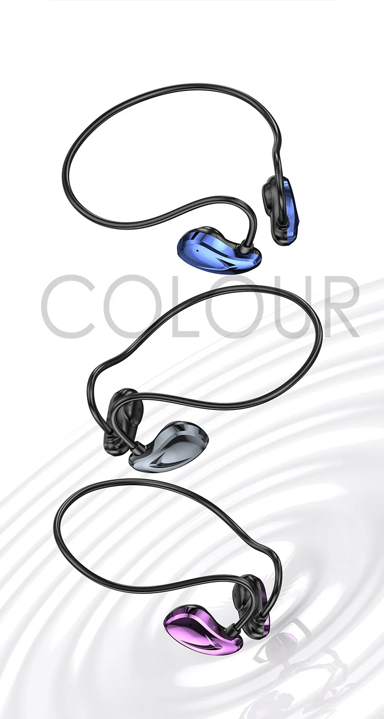 TWS Ture Wireless Earbuds KM-A60 Air Bone Conduction Comfortable on Ear Headphone