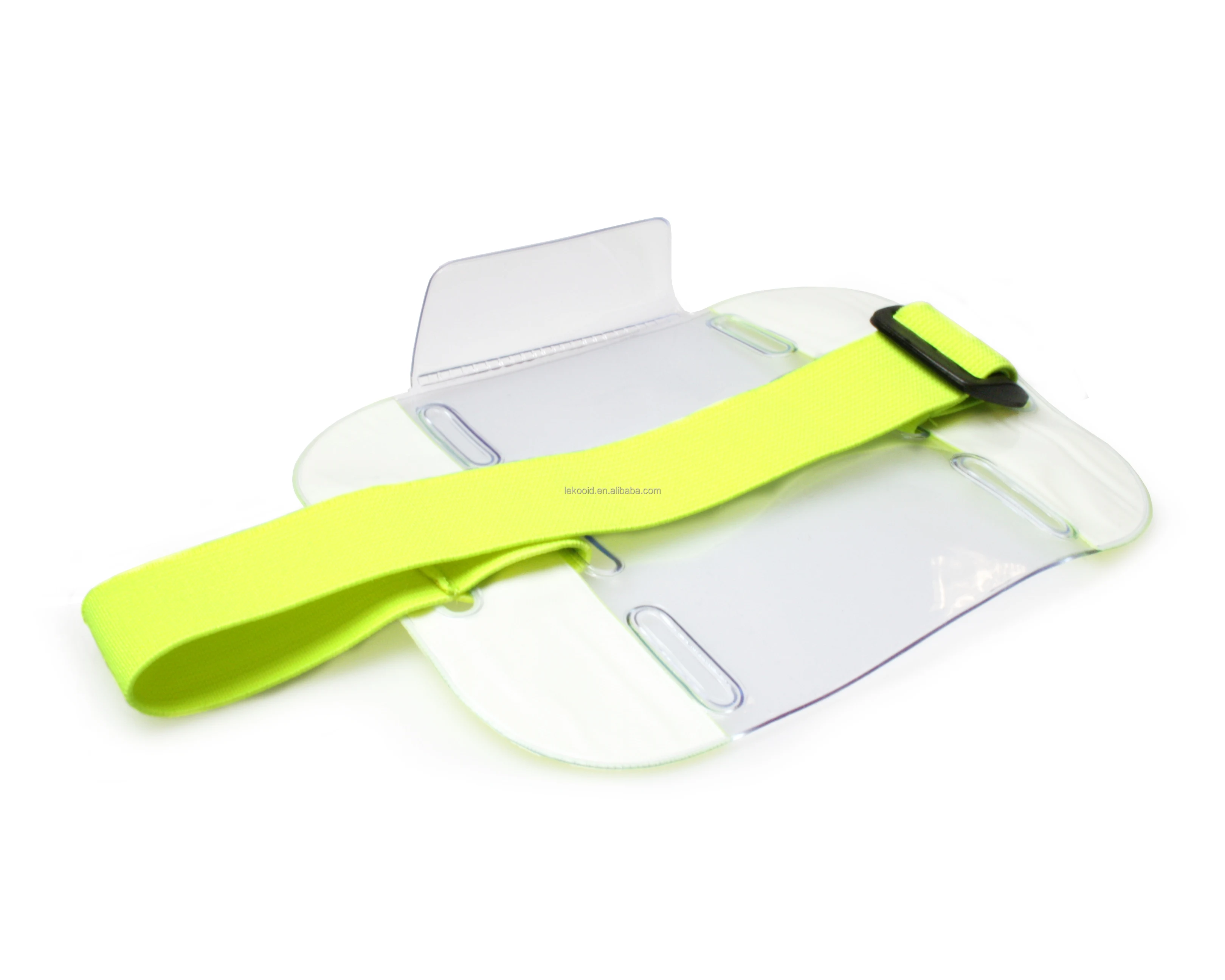 5 Stuks PVC Id Badge Houder Hoge Zichtbaarheid Ski Pass