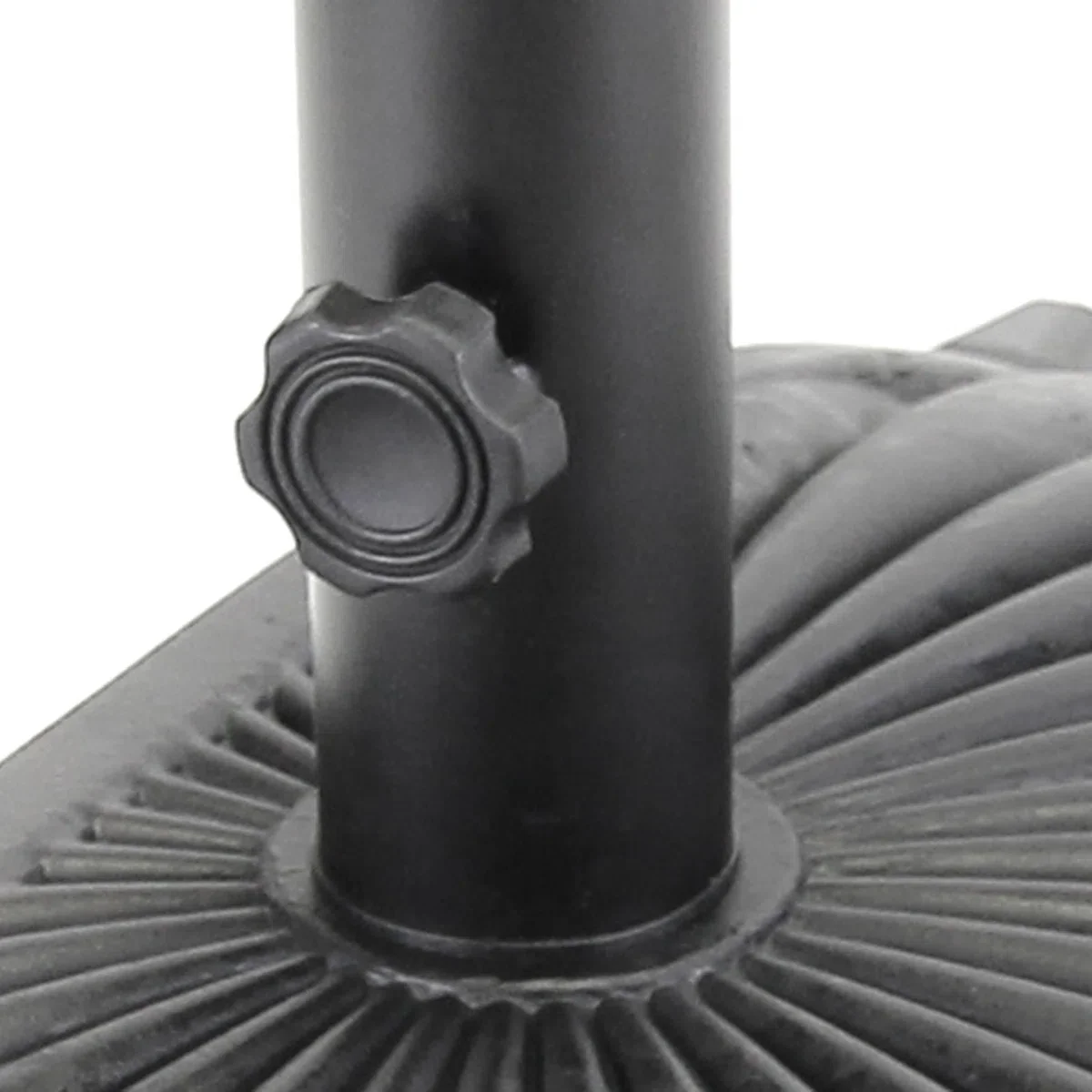 product modern design outdoor leisure patio round resin umbrella base for outdoor furniture-4