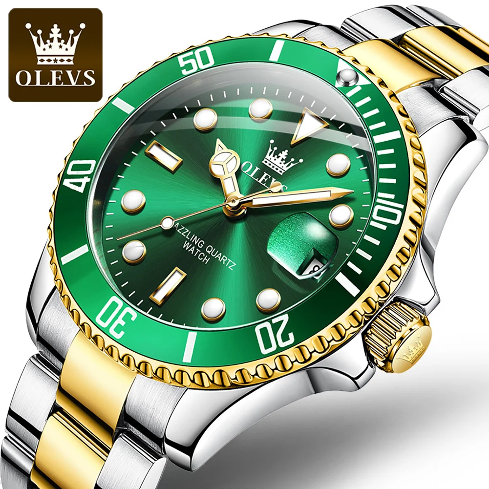 Olevs 5885 Luxury Quartz Men's Watch