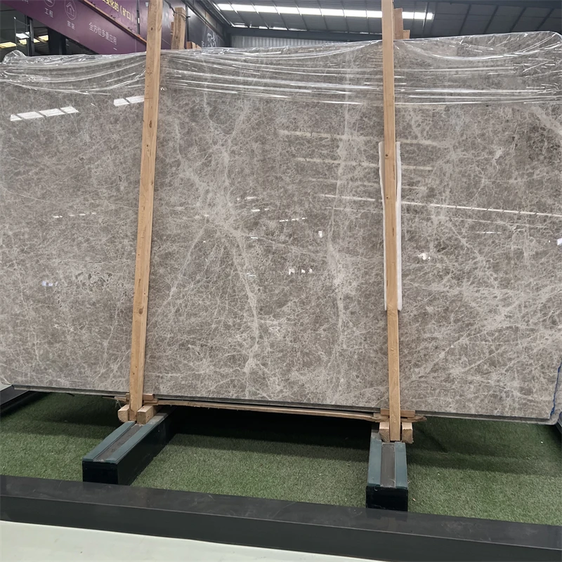 product hot selling northern lights marble slabs for interior wall and floor tiles projects polished grey marble dining table-4
